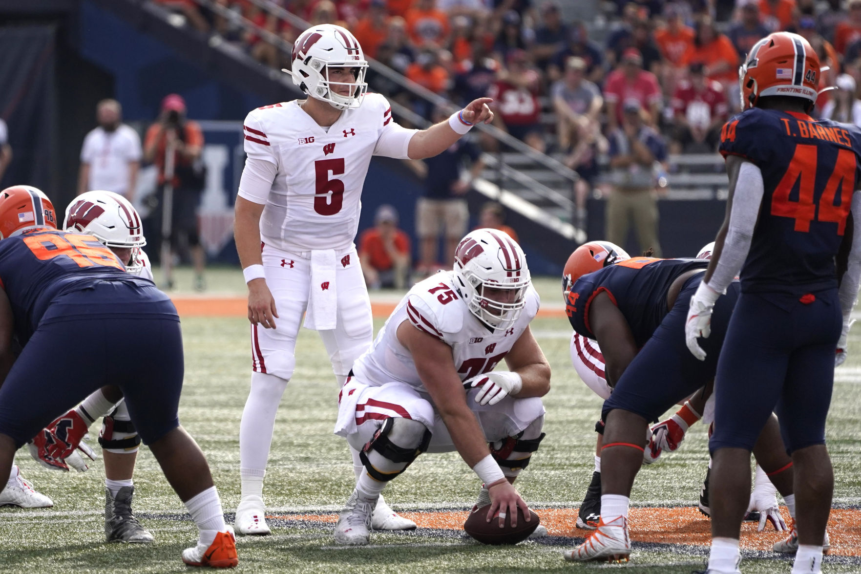 Wisconsin Illinois Football